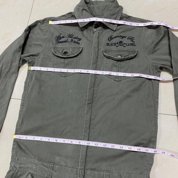 Skull embroidered japanese brand overall - Picture 4 of 8